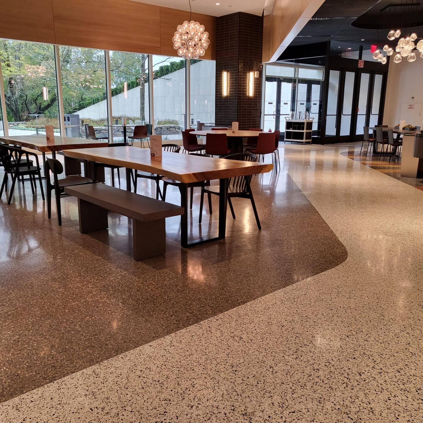 Cafe in lobby