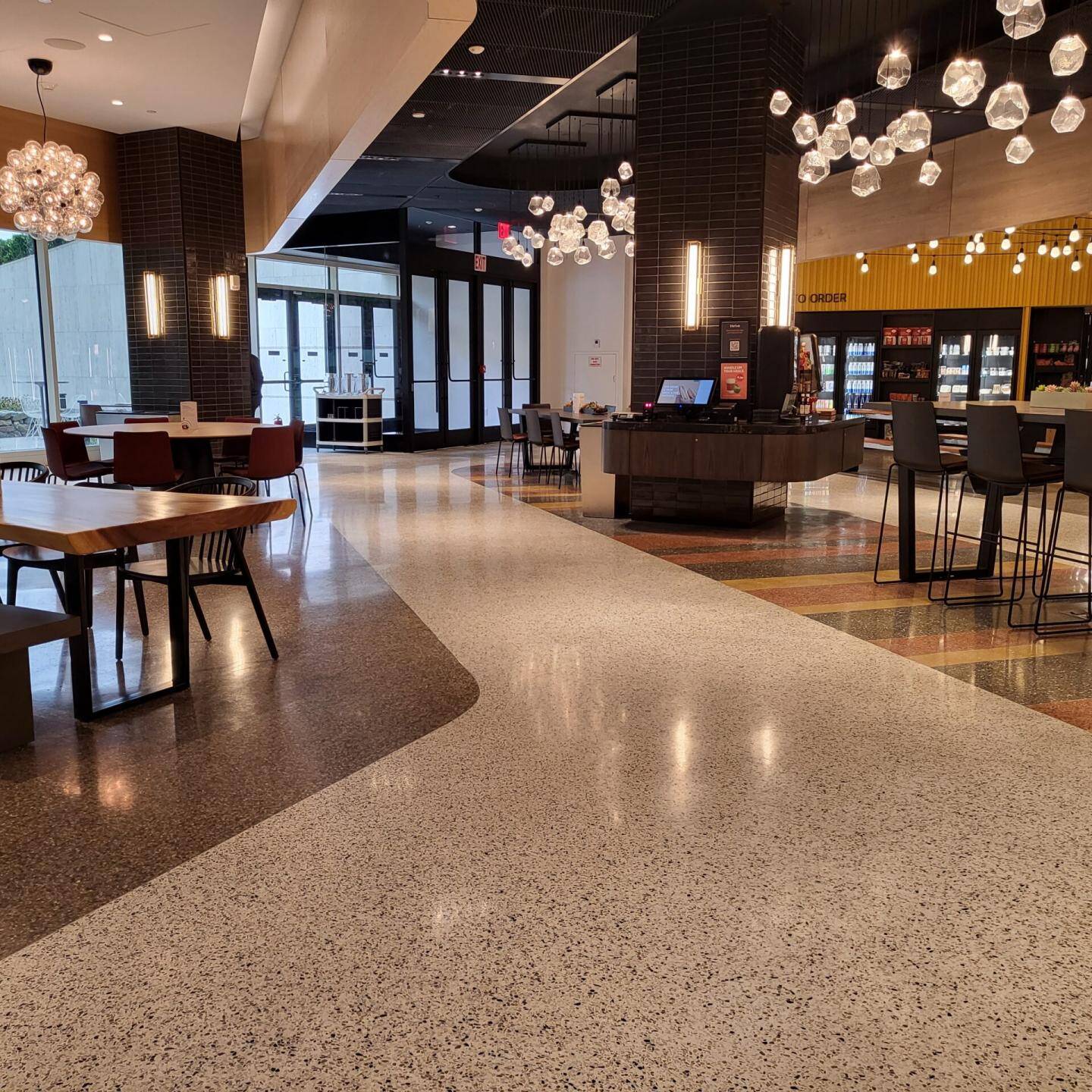Cafe in lobby