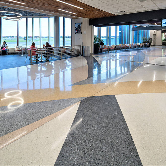 Airport flooring