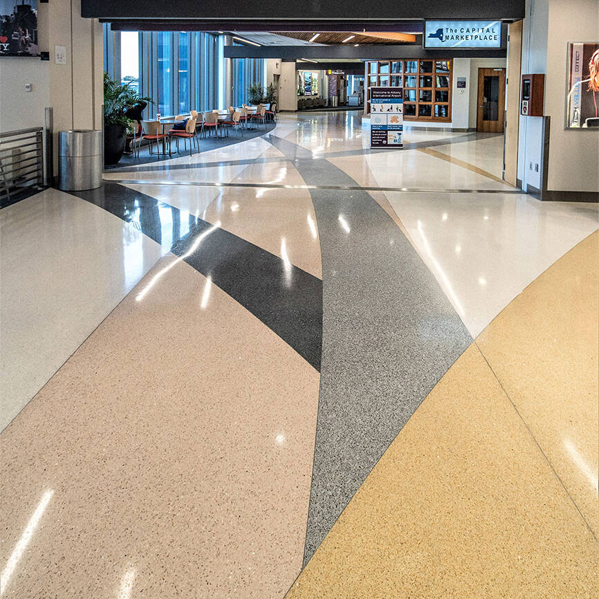 Airport flooring