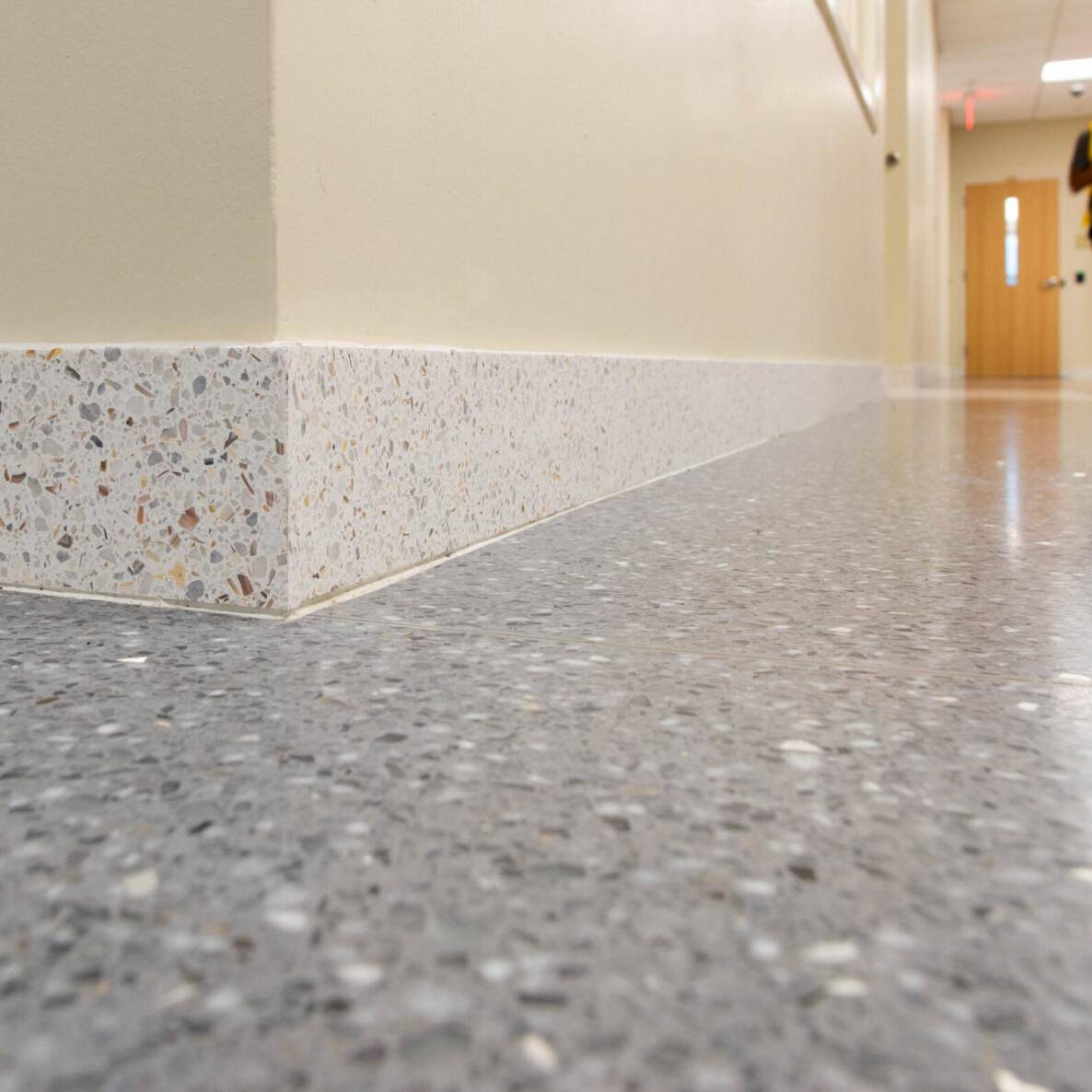 Hallway in a highschool