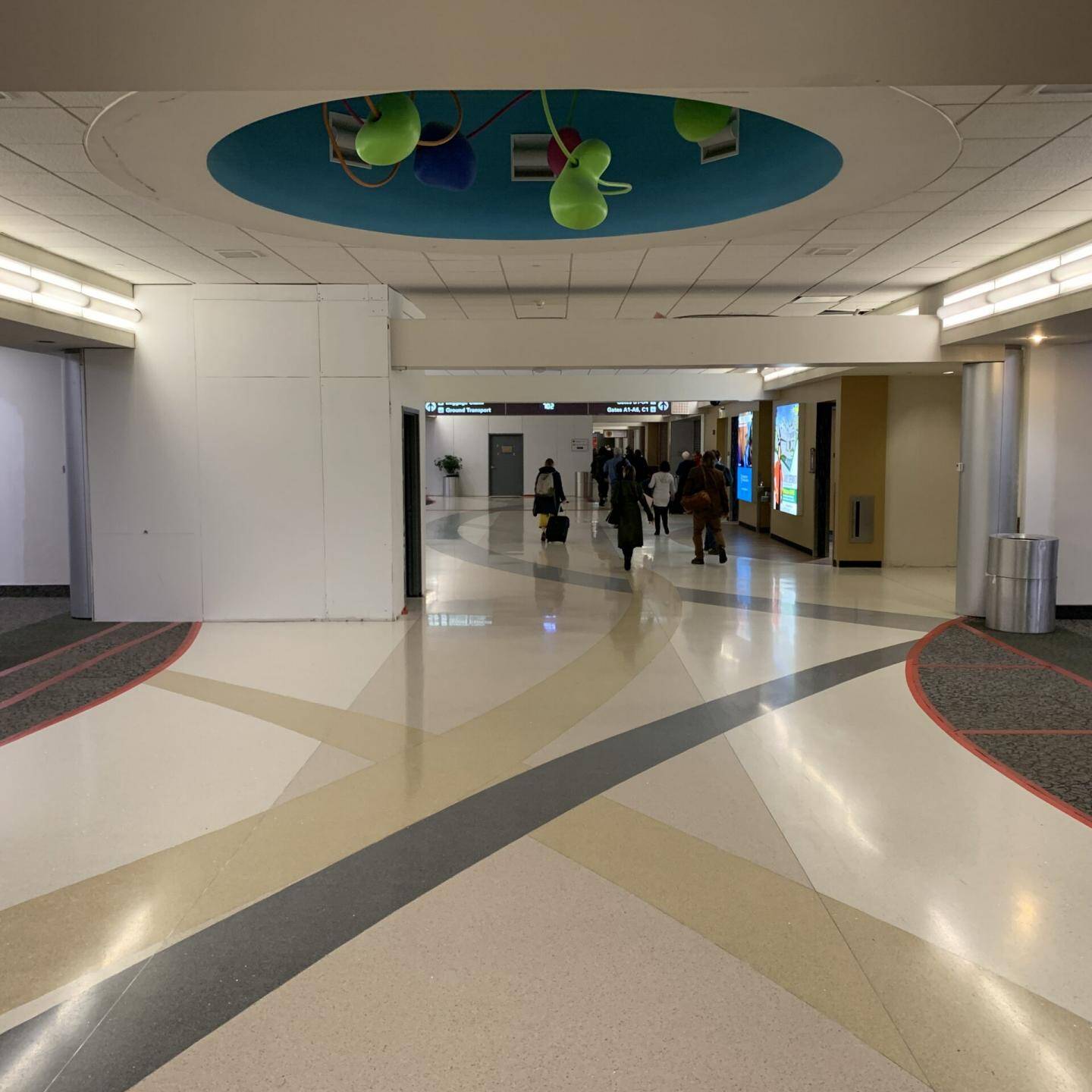 Airport flooring