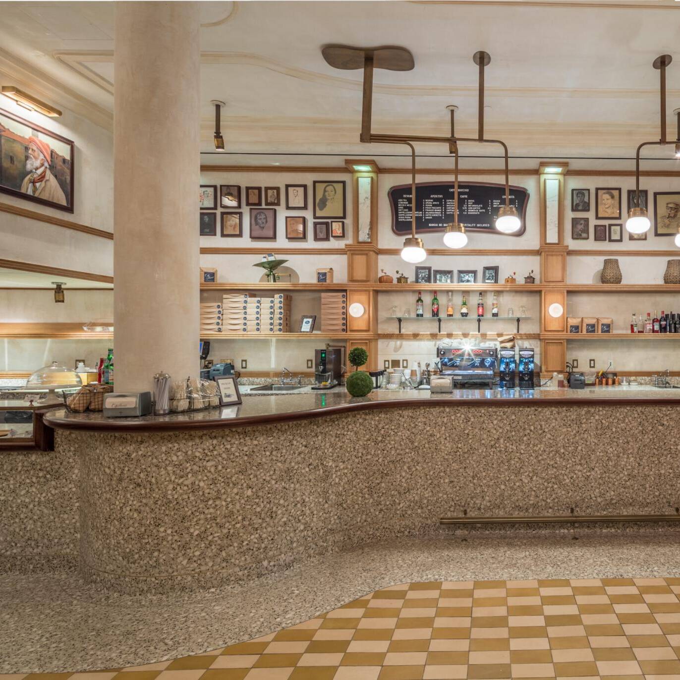 vertical terrazzo