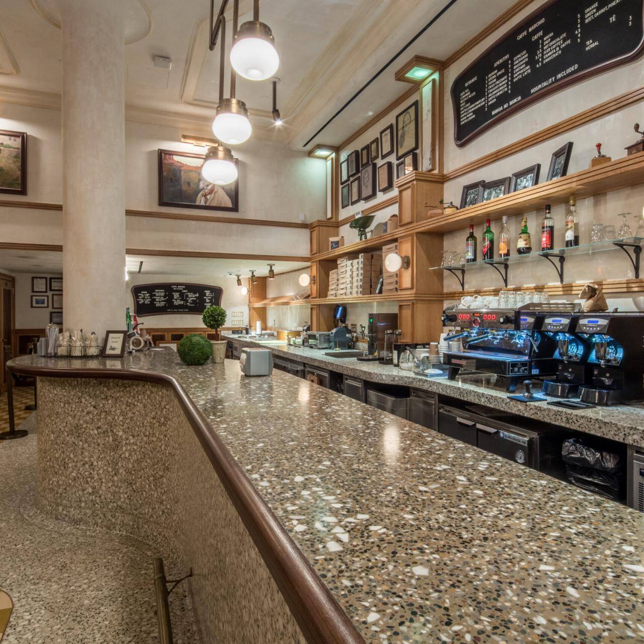 vertical terrazzo