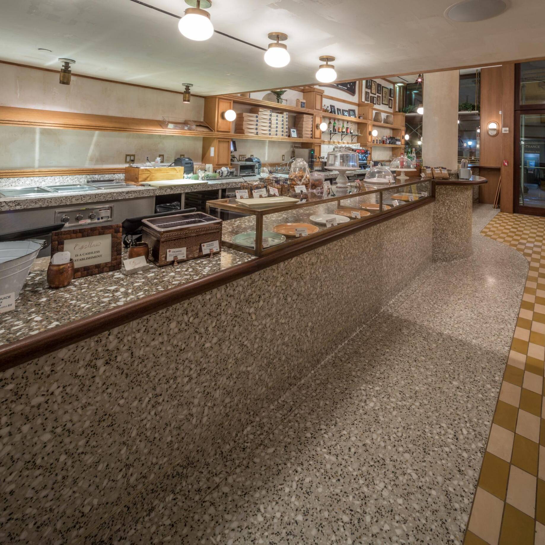 vertical terrazzo