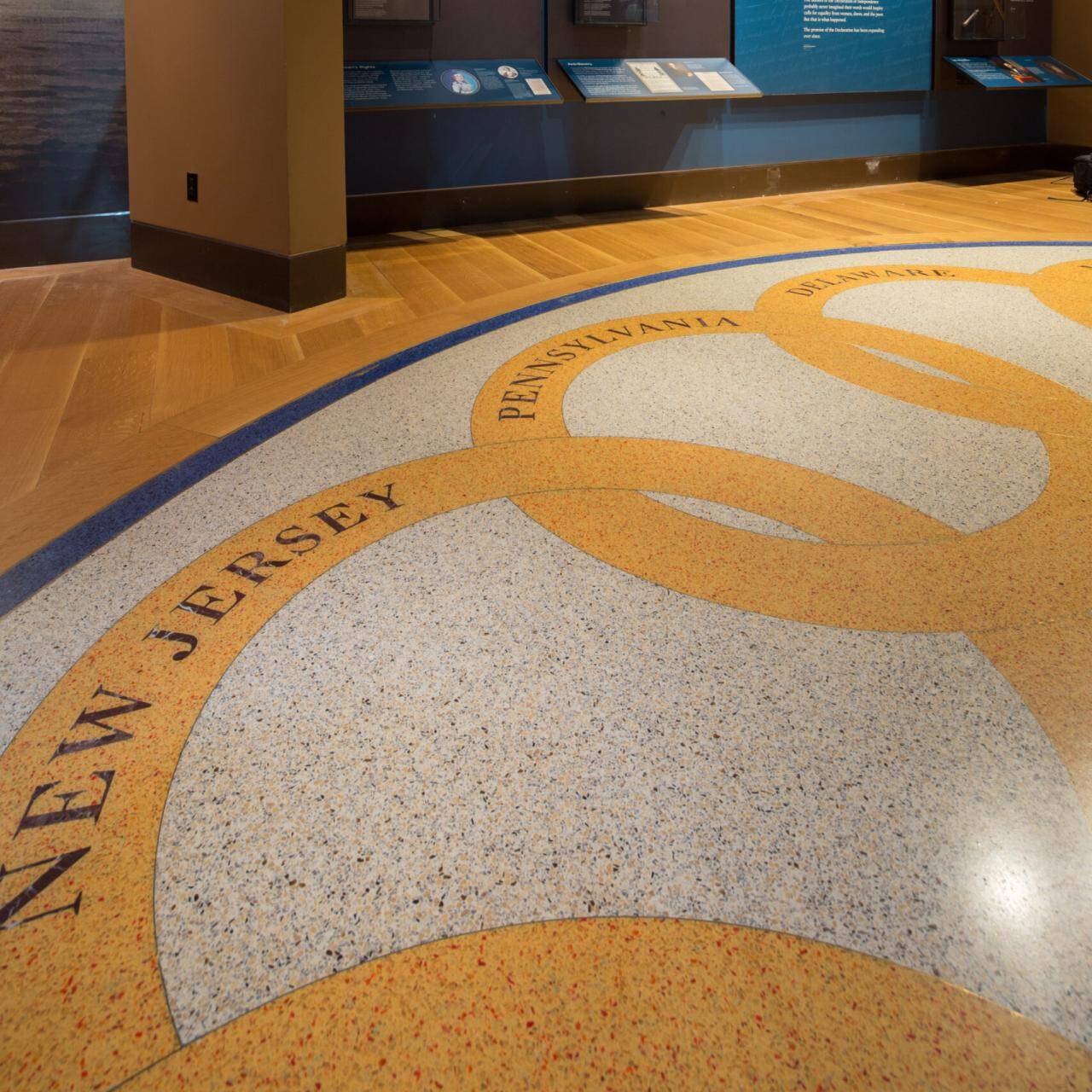 Terrazzo floor design
