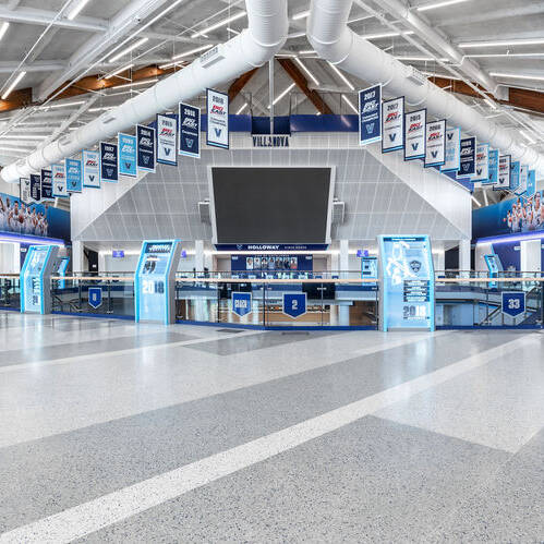 Terrazzo floor