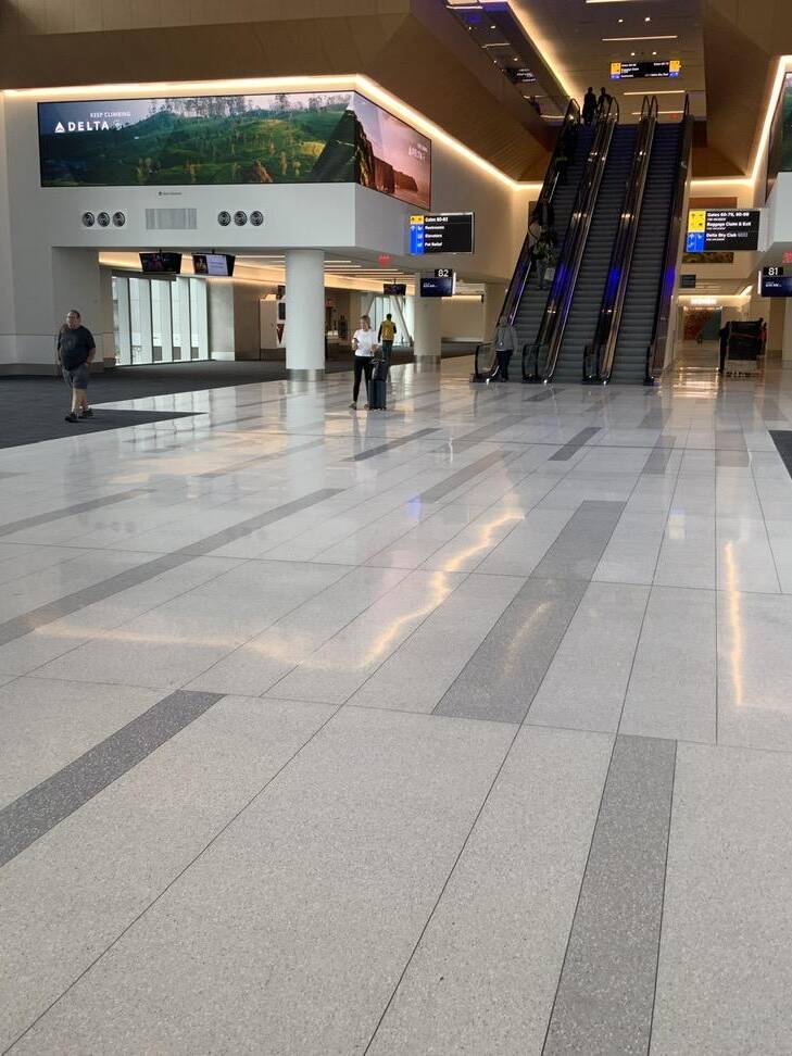 Airport flooring
