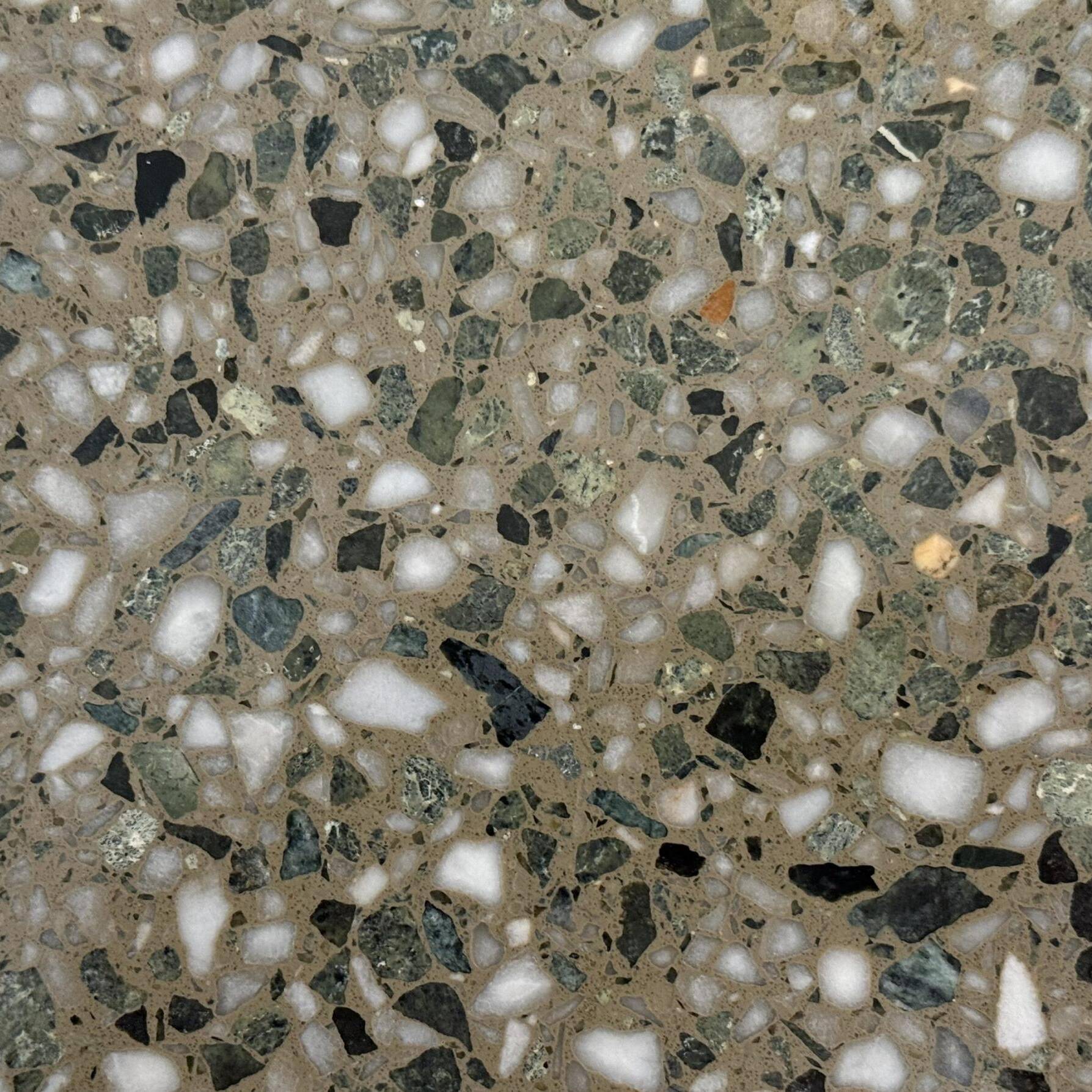 Terrazzo floor sample