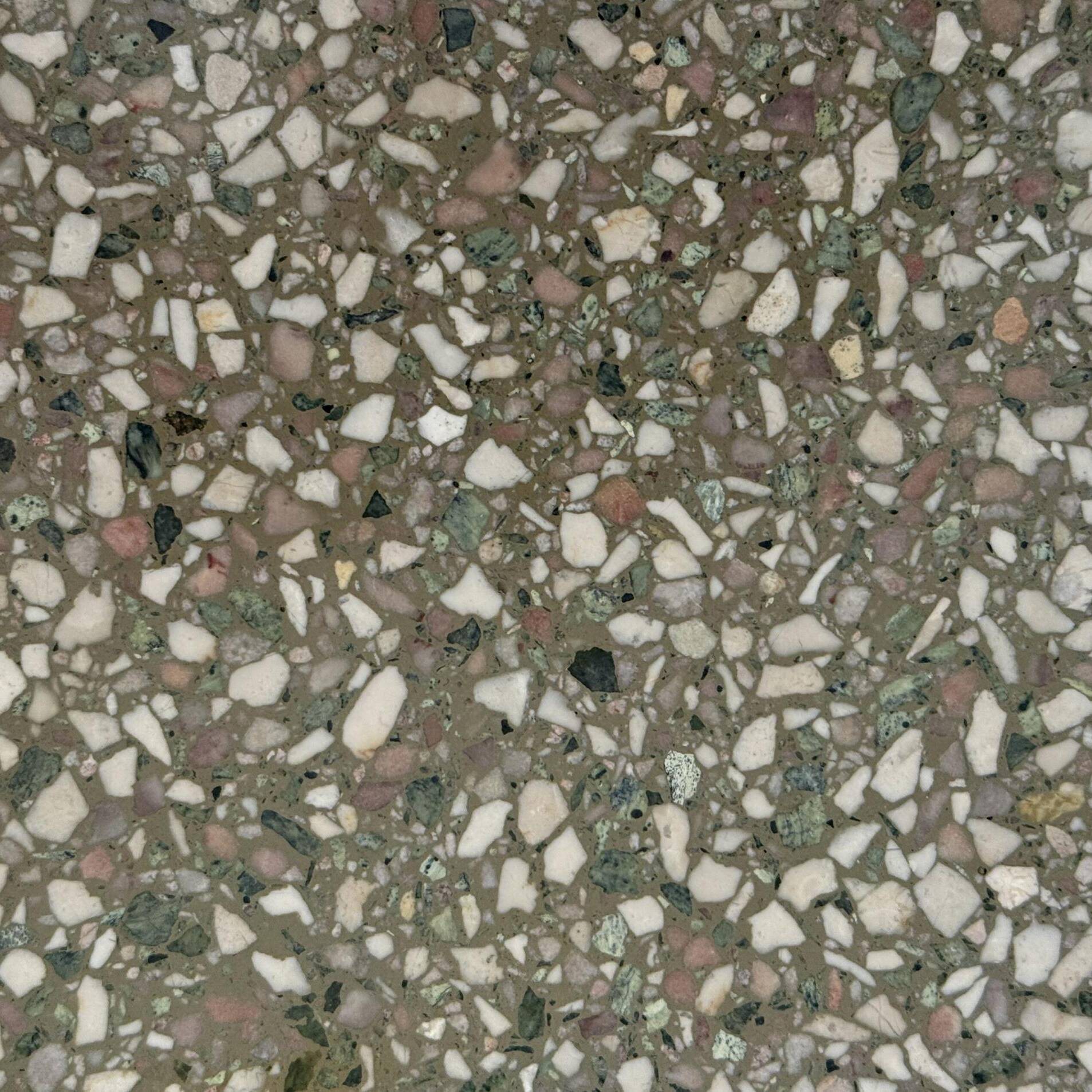Terrazzo floor sample