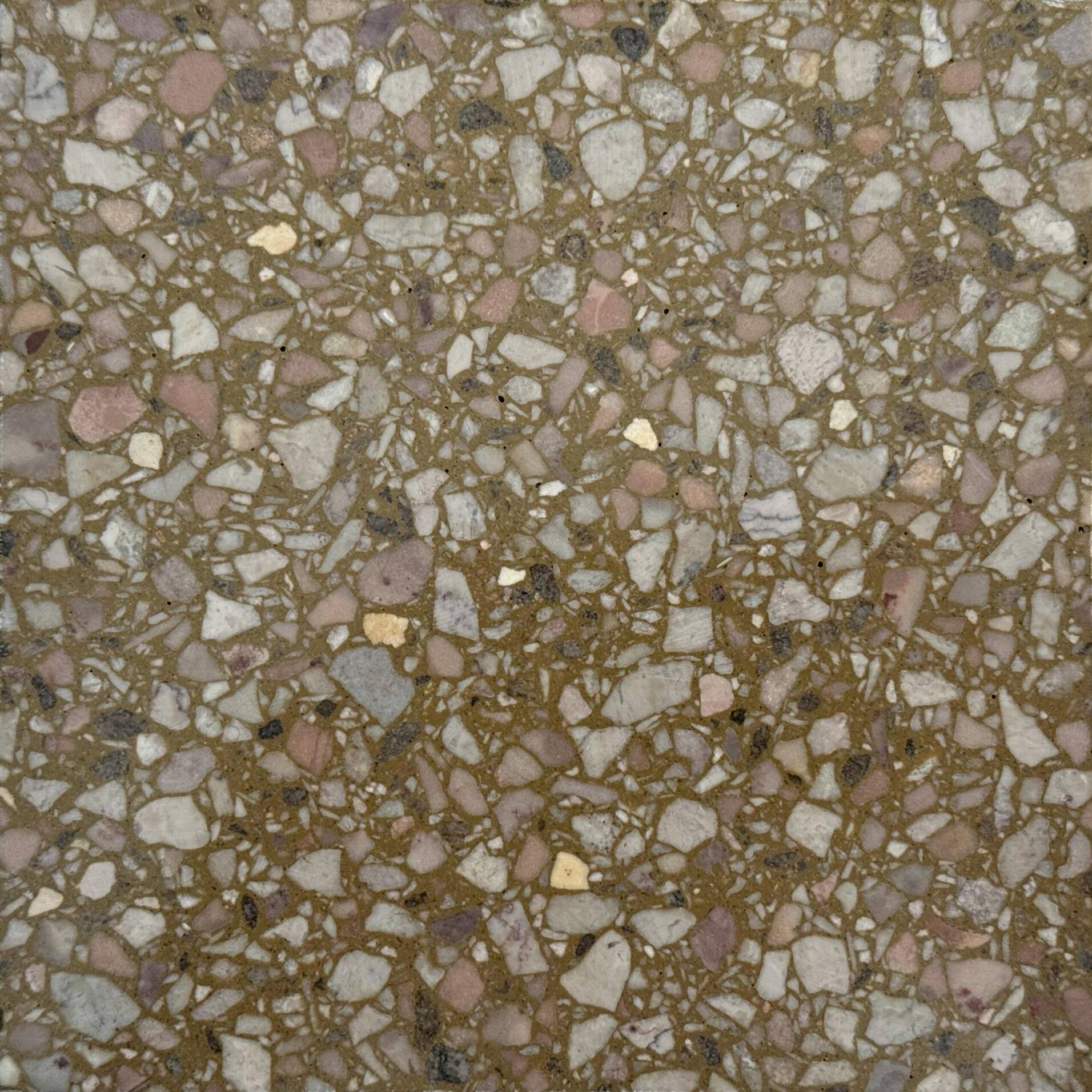Terrazzo floor sample