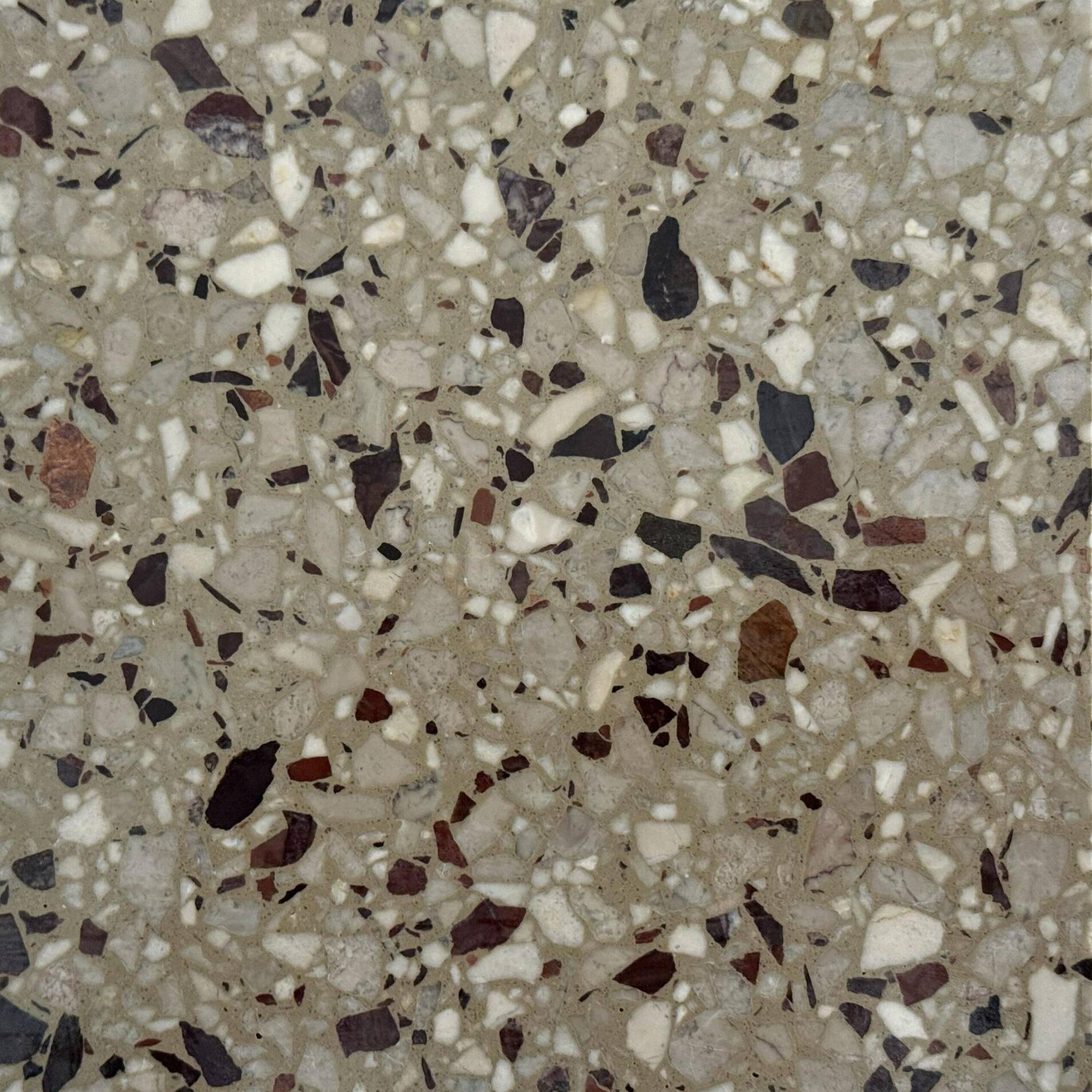 Terrazzo floor sample