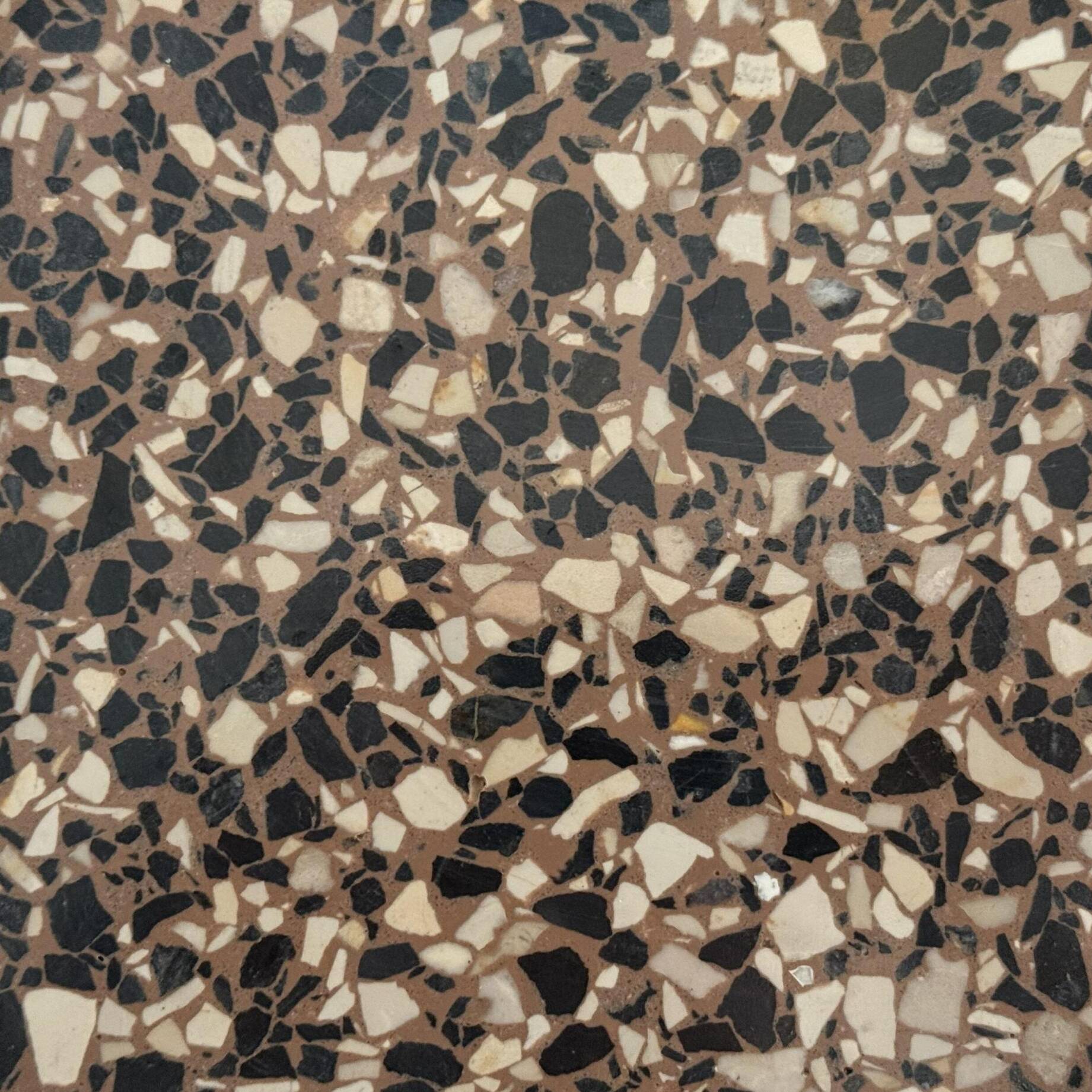 Terrazzo floor sample