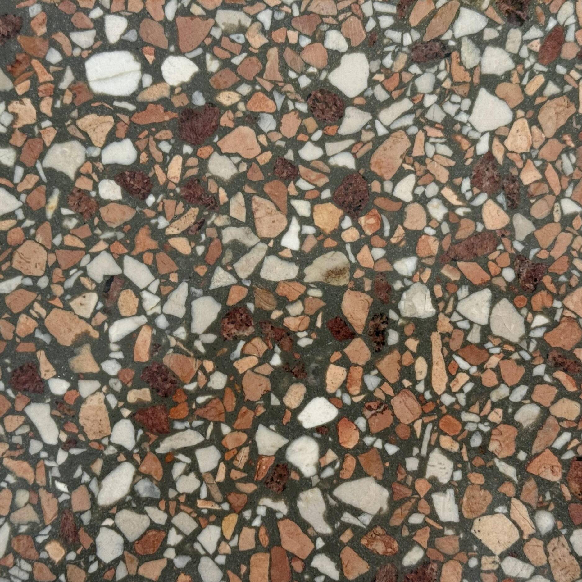 Terrazzo floor sample