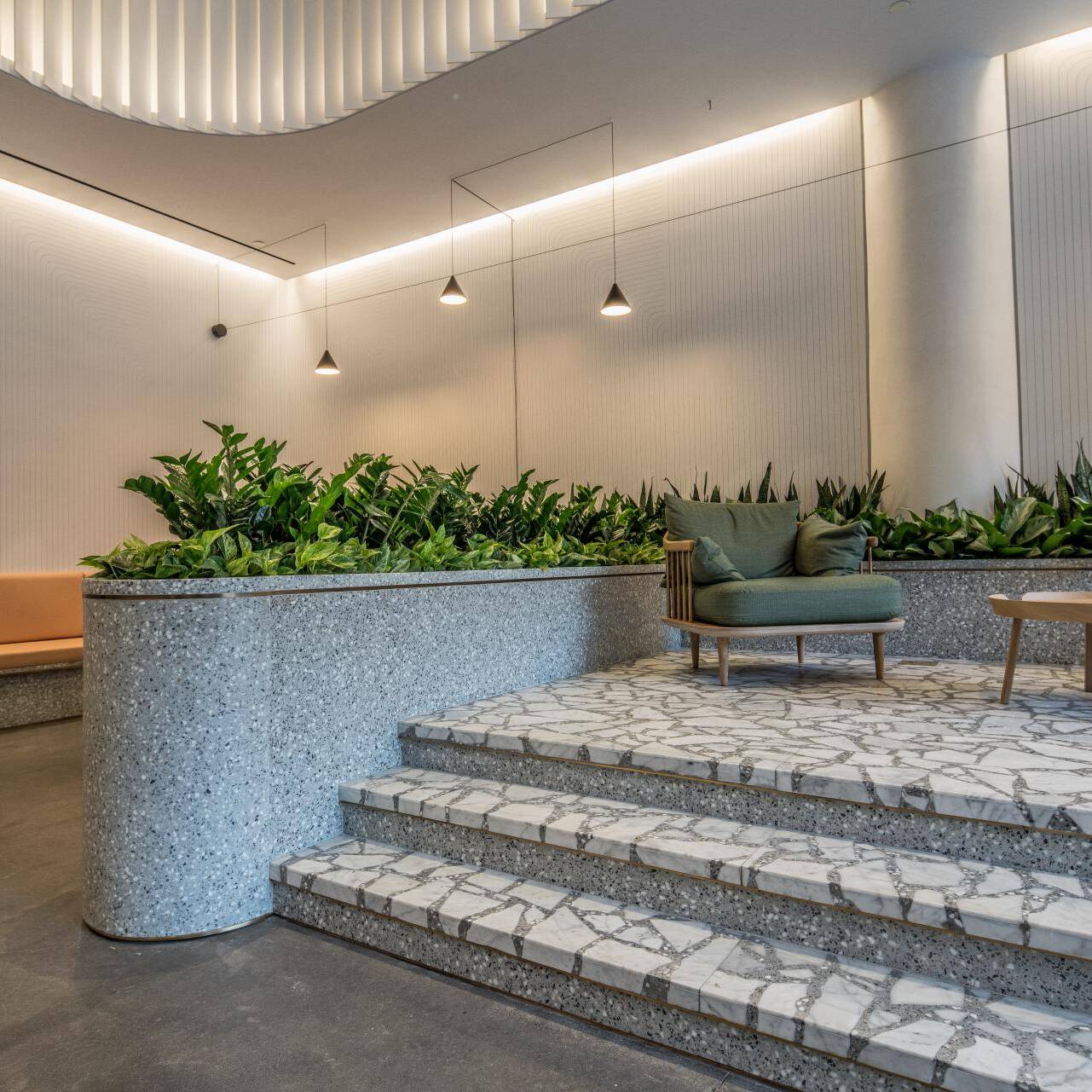 terrazzo stairs