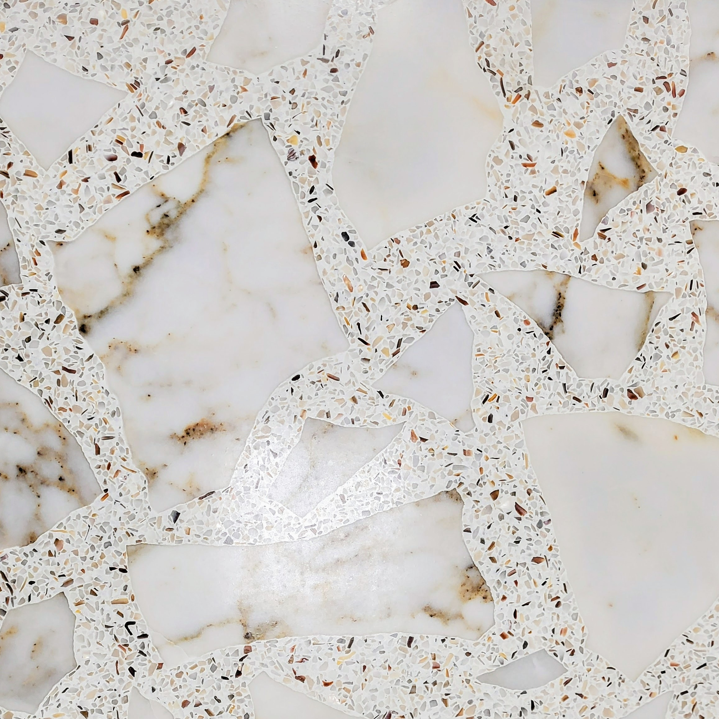 Terrazzo floor sample