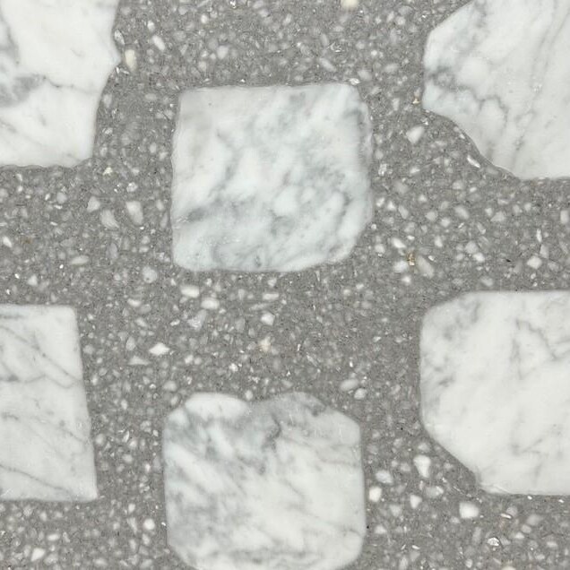 Terrazzo floor sample