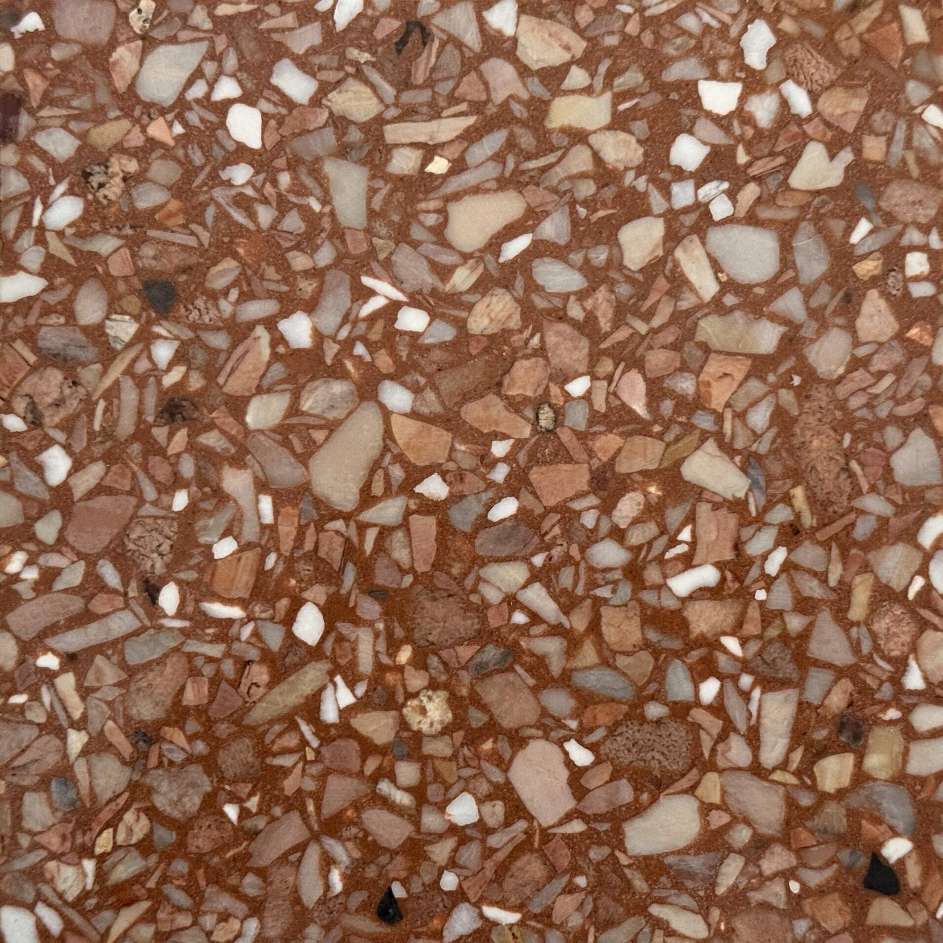 Terrazzo floor sample