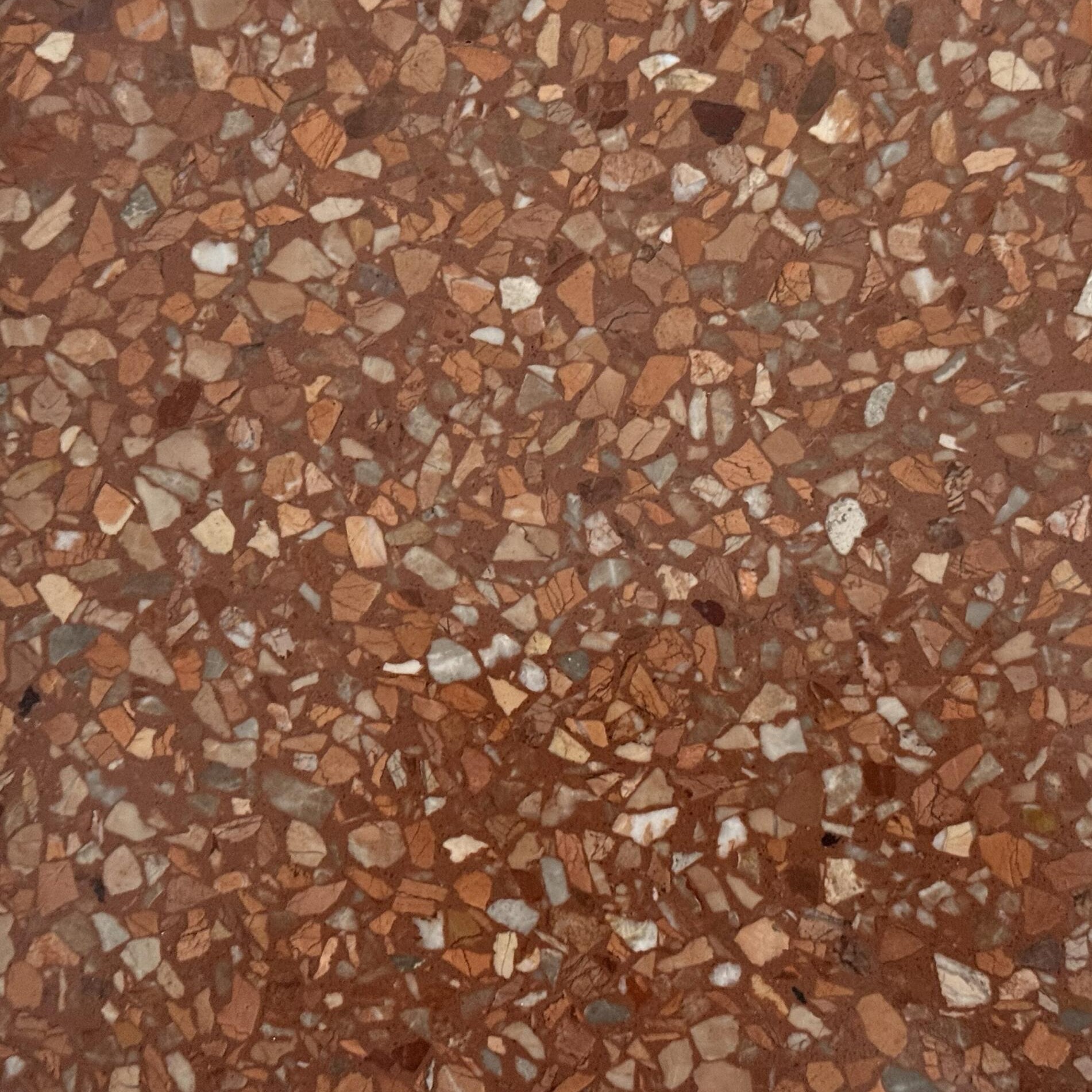 Terrazzo floor sample