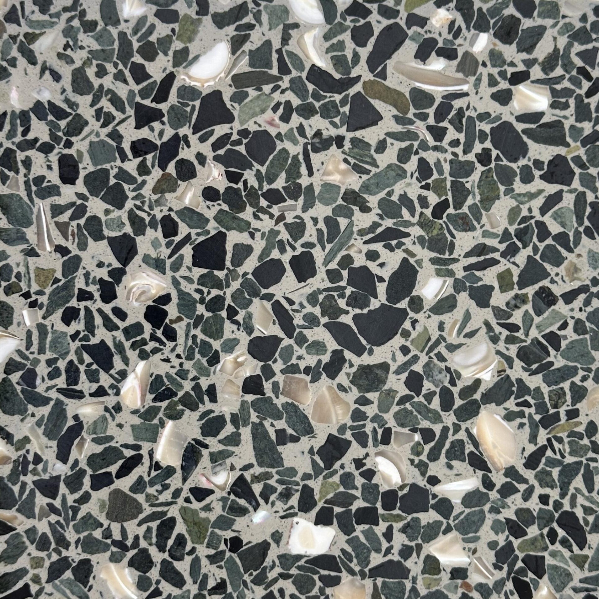 Terrazzo floor sample