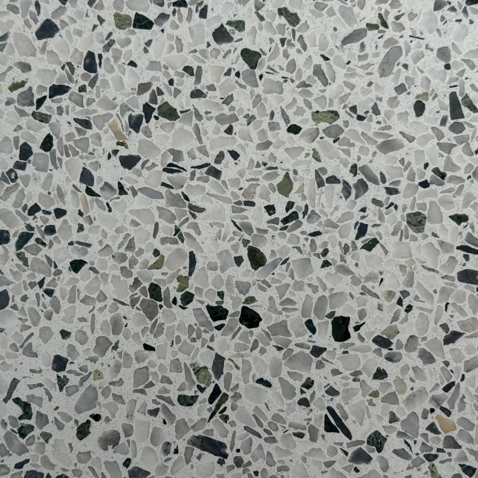 Terrazzo floor sample