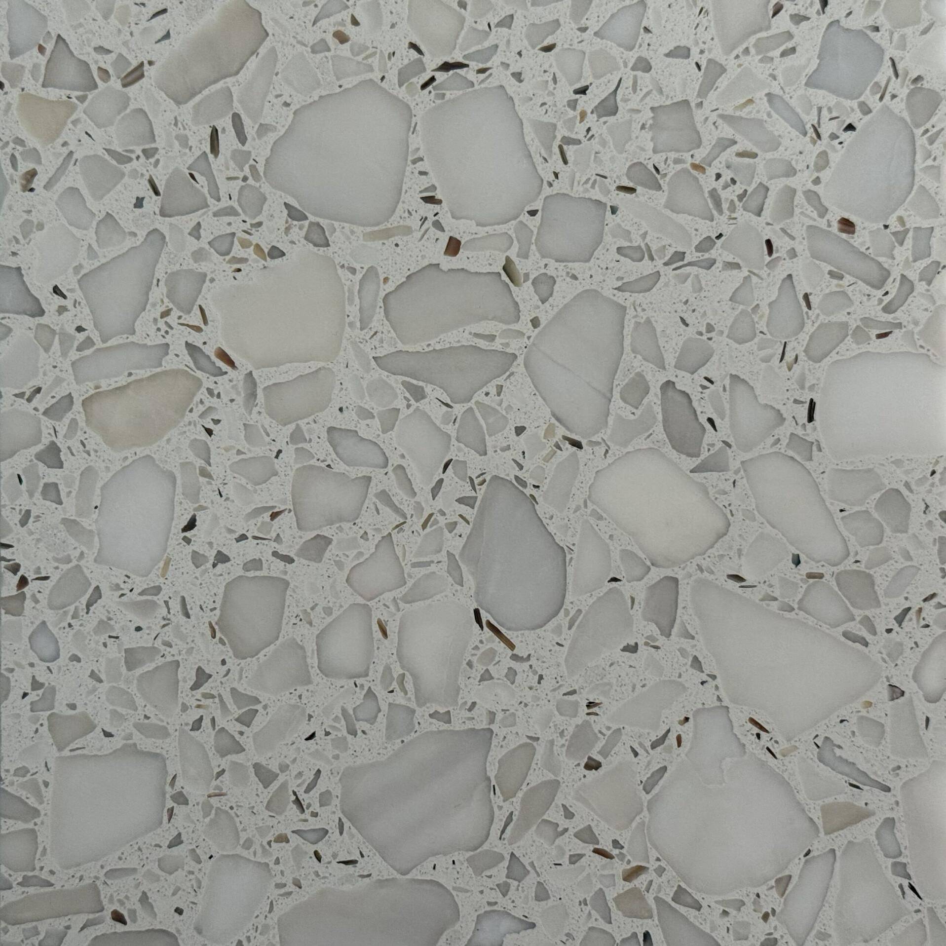 Terrazzo floor sample