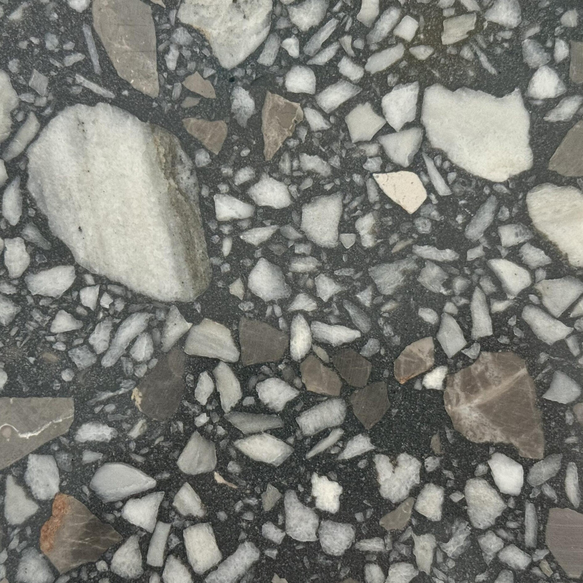 Terrazzo floor sample