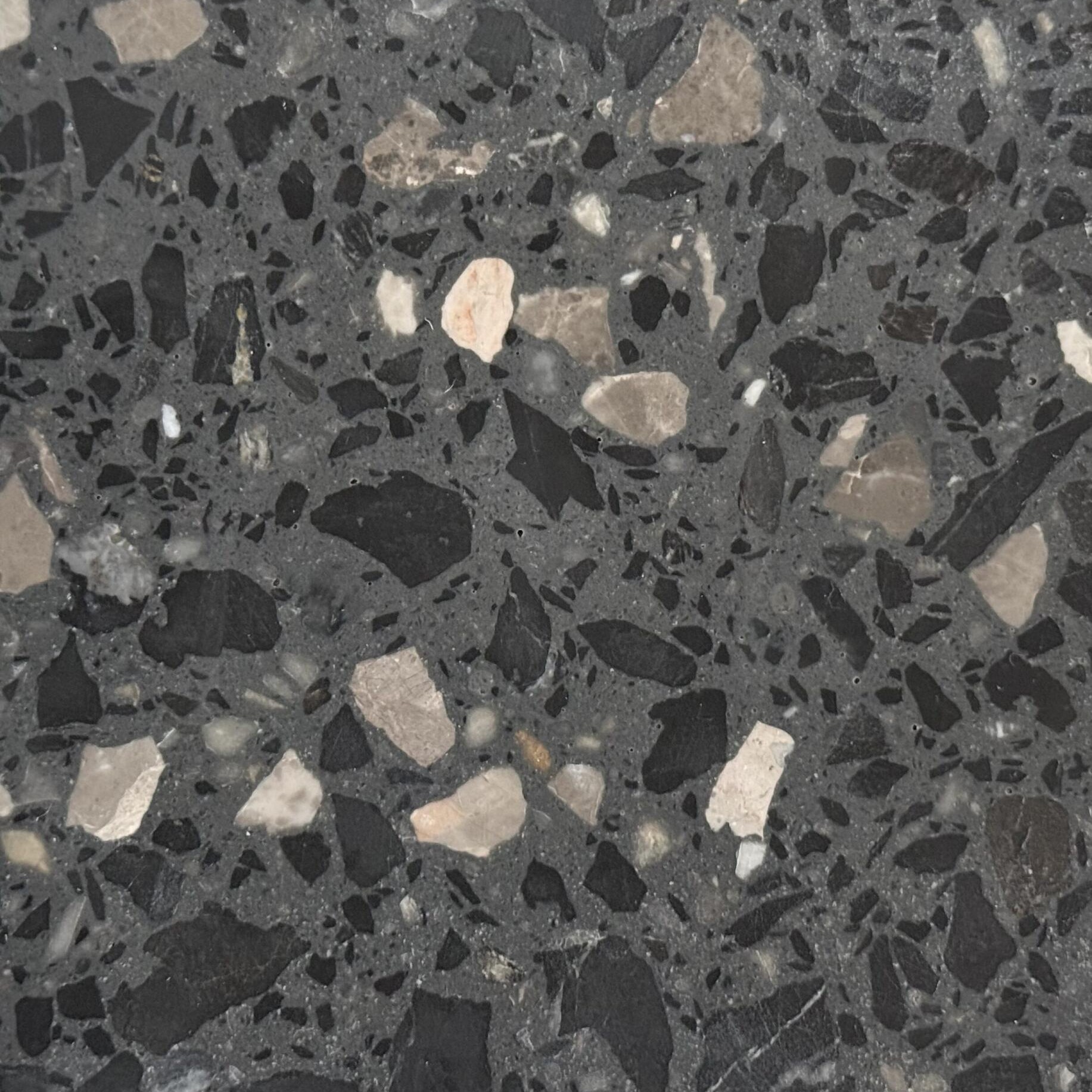 Terrazzo floor sample