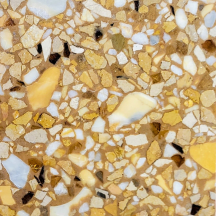 Terrazzo floor sample