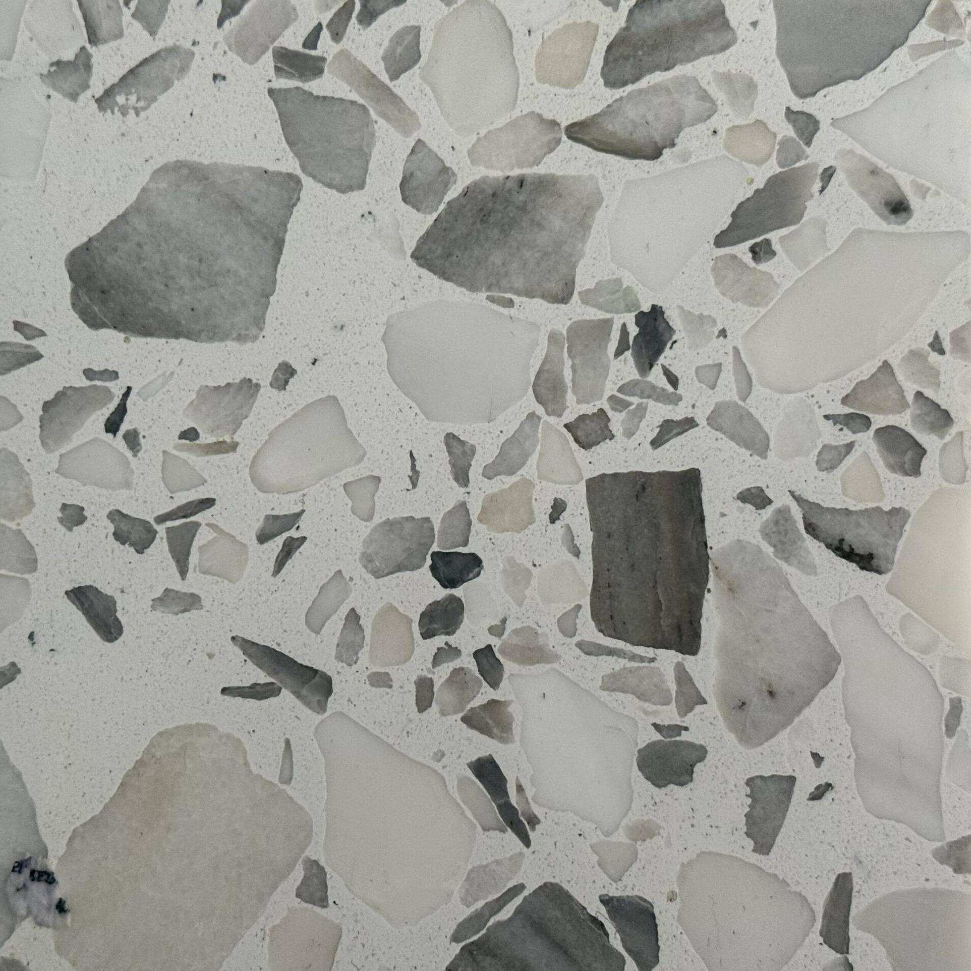 Terrazzo floor sample