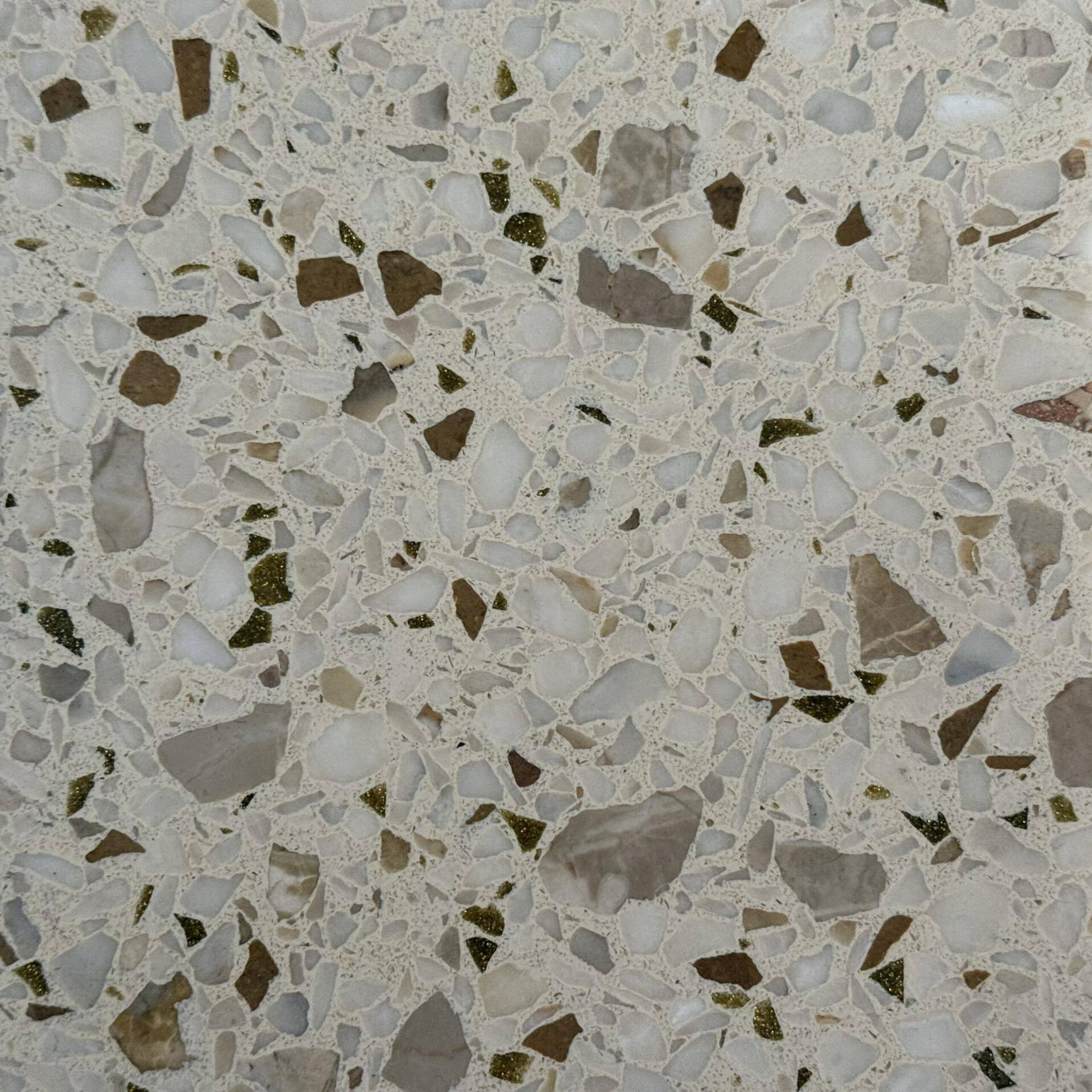 Terrazzo floor sample