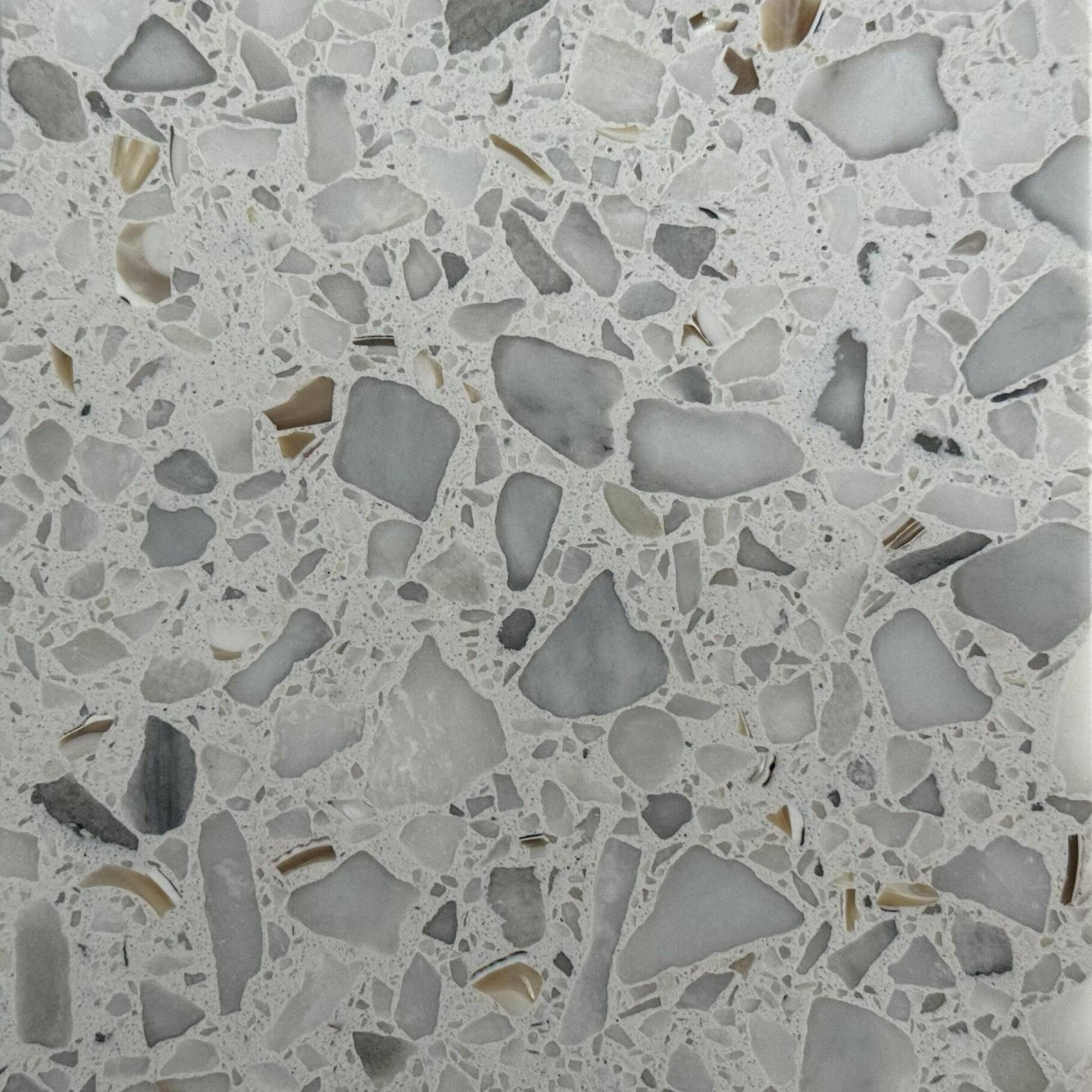 Terrazzo floor sample