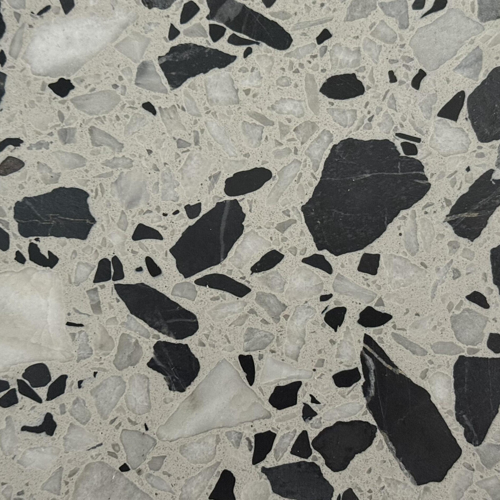 Terrazzo floor sample