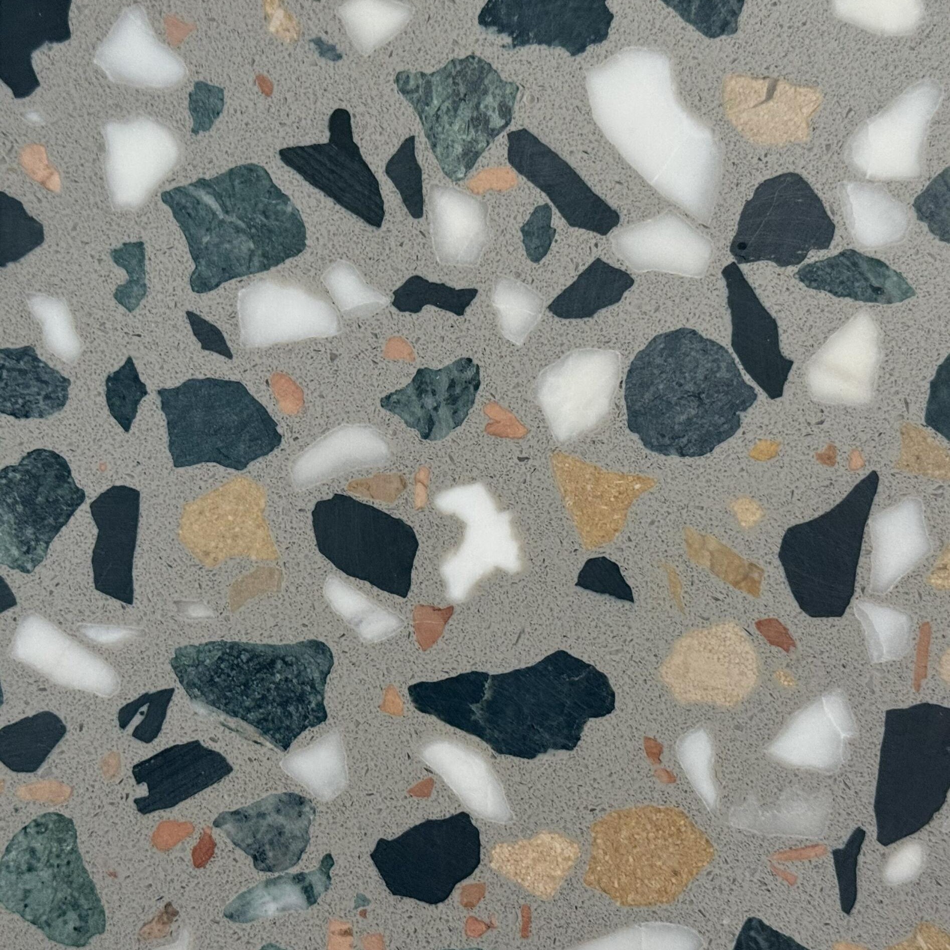 Terrazzo floor sample