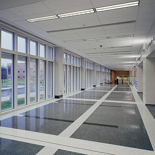 middle school hallway